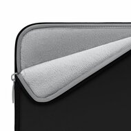 TechProtection Nylon Plus MacBook 13 / 14 inch sleeve zwart