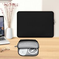 TechProtection Nylon Plus MacBook 15 / 16 inch sleeve zwart