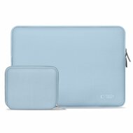 TechProtection Nylon Plus MacBook 15 / 16 inch sleeve blauw