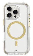 LAUT Aero Sparkle MagSafe iPhone 16 Pro hoesje goud