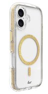 LAUT Aero Sparkle MagSafe iPhone 16 hoesje goud