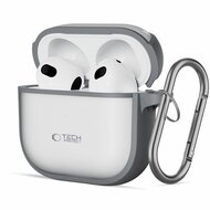 TechProtection Matte&nbsp;AirPods 4 hoesje grijs