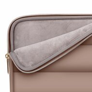 TechProtection Puffy MacBook 15 / 16 inch sleeve walnut