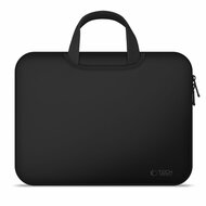 TechProtection MacBook 15 / 16 inch sleeve laptop tas zwart