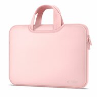 TechProtection MacBook 15 / 16 inch sleeve laptop tas roze