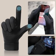 TechProtection Touchscreen maat M handschoenen zwart