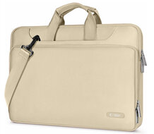 TechProtection Pocket MacBook 15 / 16 inch laptop tas beige