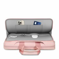 TechProtection Pocket MacBook 15 / 16 inch laptop tas roze