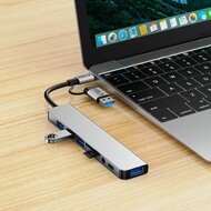 TechProtection&nbsp;8-in-1 USB-C hub USB 3.0 - SD/TF