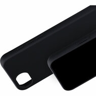 Mobiparts silicone iPhone 16e hoesje zwart