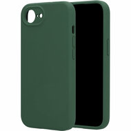 Mobiparts silicone iPhone 16e hoesje groen