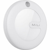 MiLi MiTag Bluetooth Tracker Find My netwerk met leren sleutelhanger