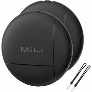 MiLi LiTag waterdichte Bluetooth Tracker Find My netwerk 2 pack