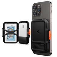 Spigen Lock Fit MagSafe kaarthouder zwart