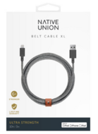 Native Union Belt XL Lightning kabel Zebra