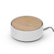 Native Union Eclipse Wood USB oplaadstation Wit
