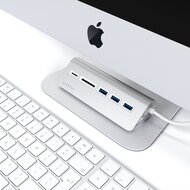 Satechi Aluminium USB-C naar USB hub Zilver