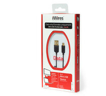 Techlink iWires Data USB to mini USB cable