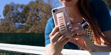 Grip2U Boost iPhone X hoesje Doorzichtig