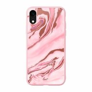 LAUT Mineral Glass iPhone XR hoesje Roze