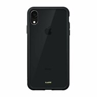 LAUT Accents Glass iPhone XR hoesje Zwart