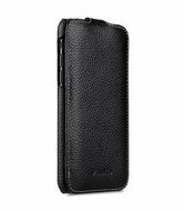 Melkco Leather Jacka iPhone XR hoesje Zwart