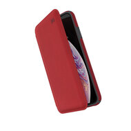 Speck Presidio Folio iPhone Xs Max hoesje Rood