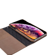 Melkco WalletBook iPhone XS Max hoesje Bruin