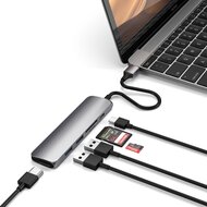 Satechi Multi Port USB-C V2 HDMI hub Space Grey