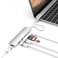 Satechi Multi Port USB-C V2 HDMI hub Zilver