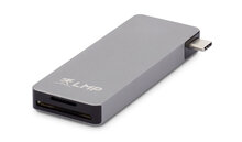 LMP aluminium USB-C basic hub 6 poort Grijs