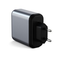 Satechi 30 watt Dual Poort USB-C thuis oplader Grijs