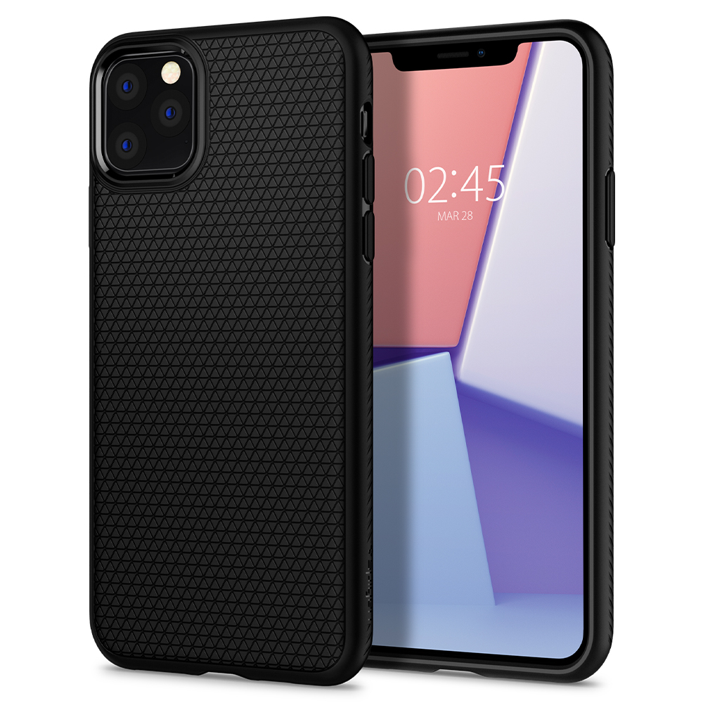 Spigen Liquid Air iPhone 11 Pro hoesje Zwart