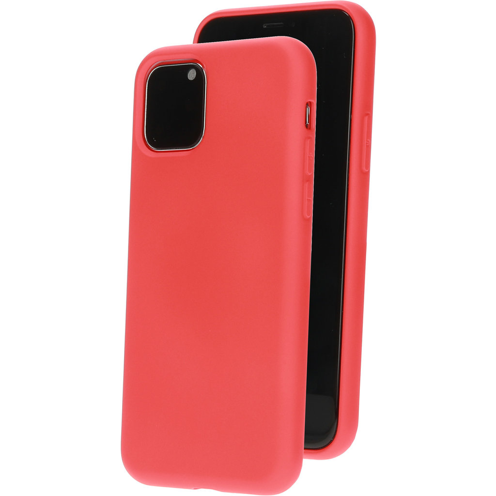 Mobiparts Silicone iPhone 11 Pro Max hoes Rood