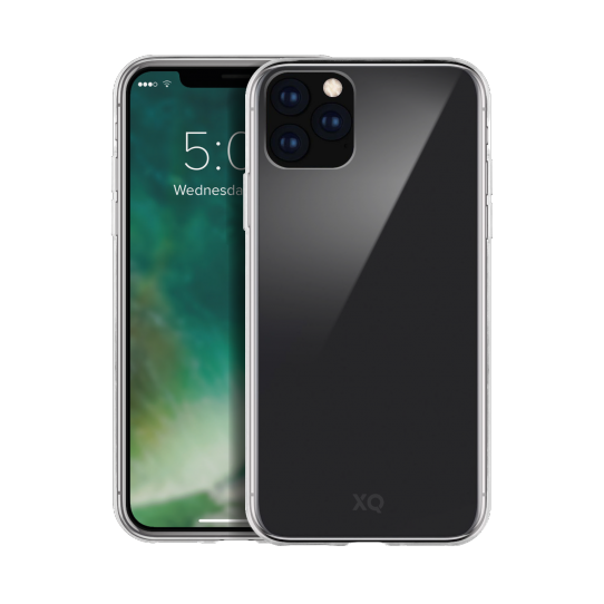 Xqisit Phantom Glass iPhone 11 Pro Max hoes Doorzichtig