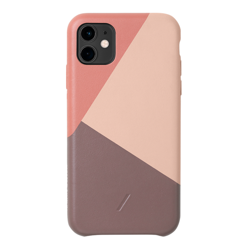 Native Union Clic Marquetry iPhone 11 Pro hoesje Rose