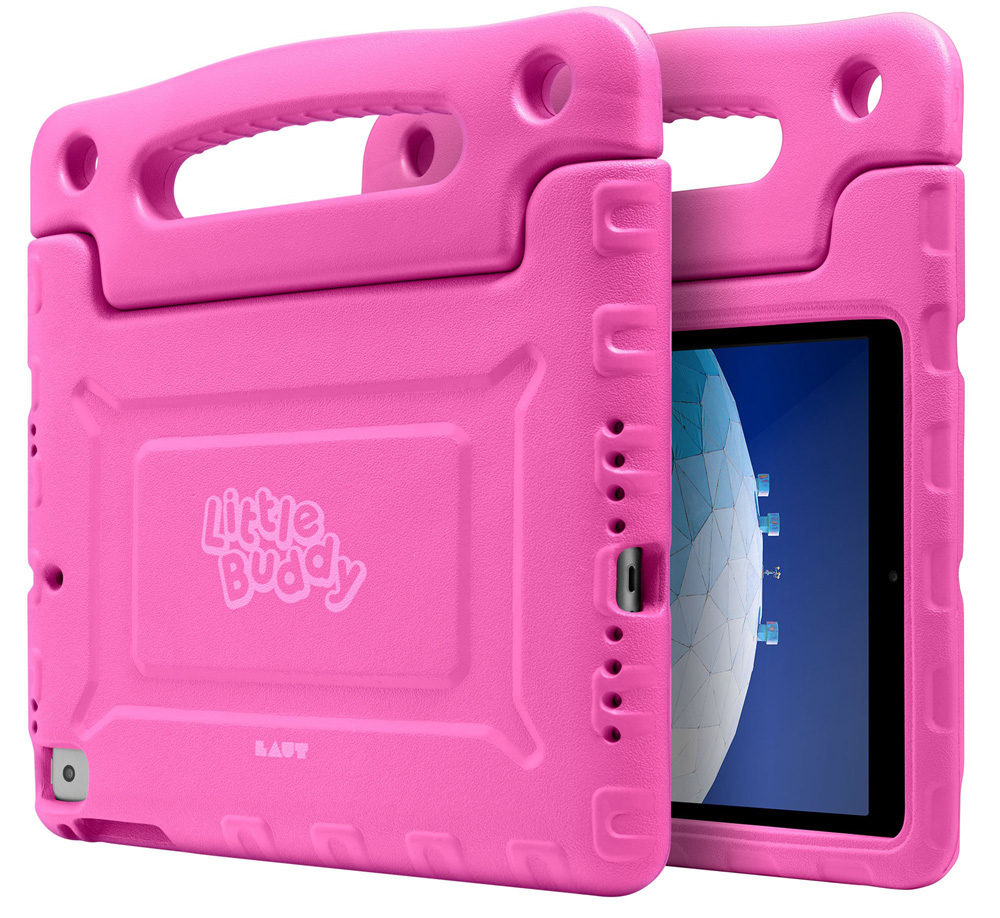 LAUT Little Buddy iPad 2019 kindvriendelijk hoesje Roze