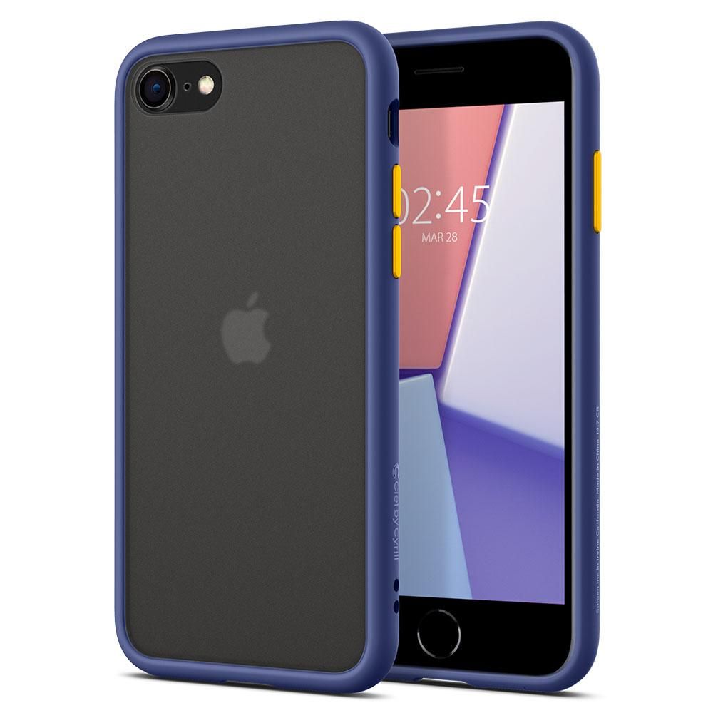 Spigen Ciel Brick iPhone SE 2020 hoesje Navy