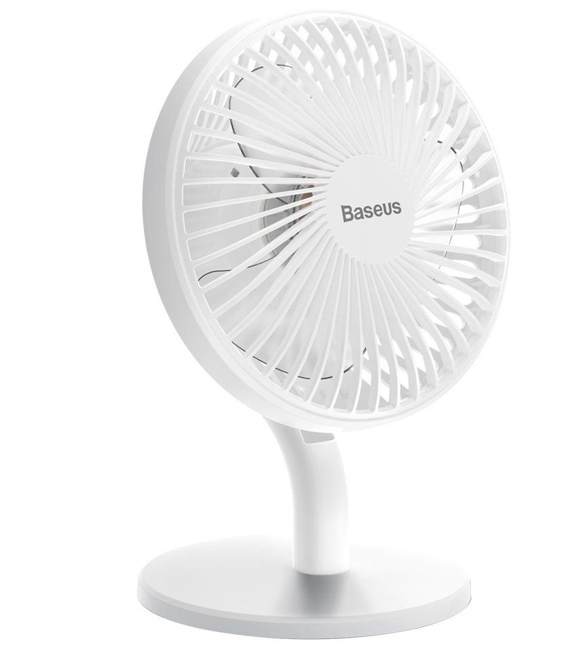 Baseus Ocean fan oplaadbare USB ventilator Wit