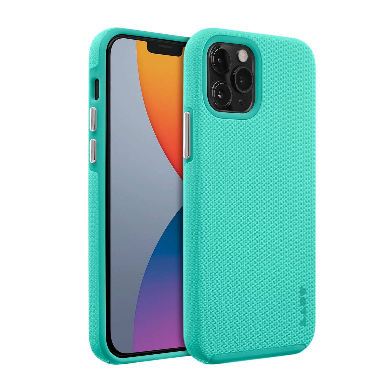 LAUT Shield iPhone 12 Pro / iPhone 12 hoesje Mintgroen