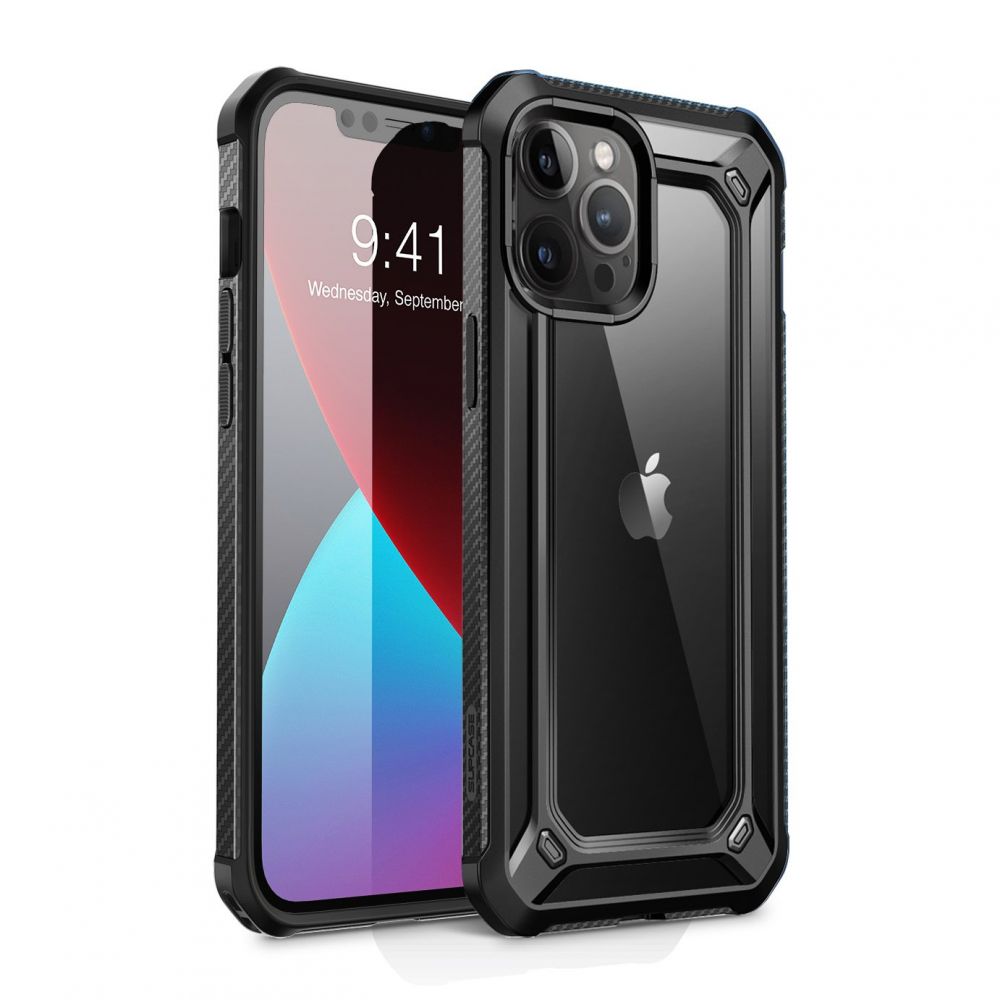 Supcase Exo iPhone 12 Pro / iPhone 12 hoesje Zwart