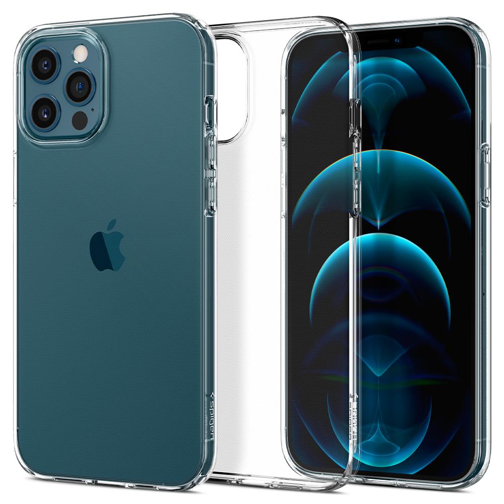 Spigen Liquid Crystal iPhone 12 Pro / iPhone 12 hoesje Doorzichtig