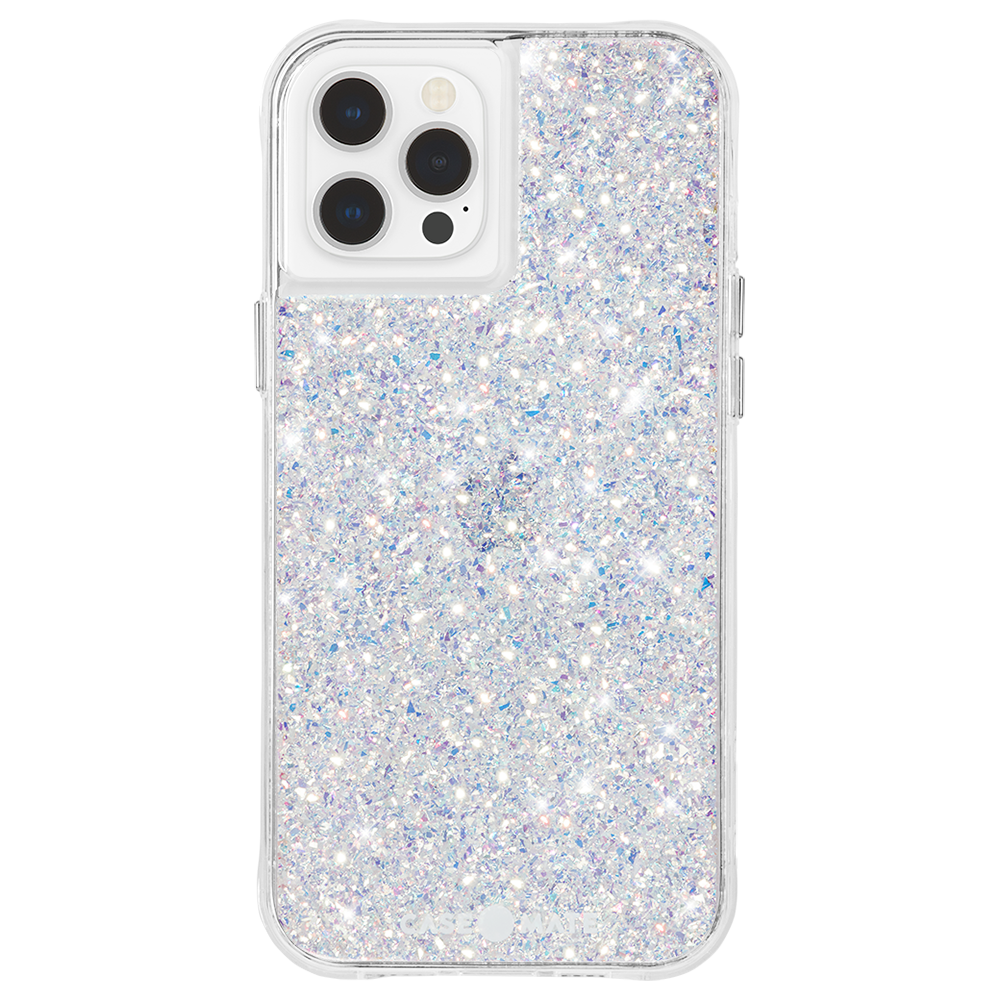 Case-Mate Twinkle iPhone 12 Pro / iPhone 12 hoesje Zilver