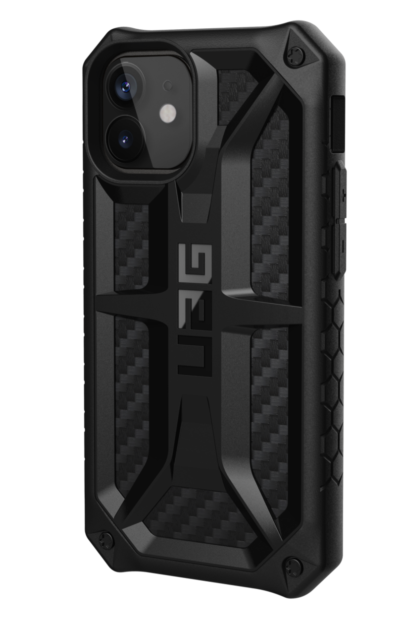 UAG Monarch iPhone 12 mini hoesje Carbon