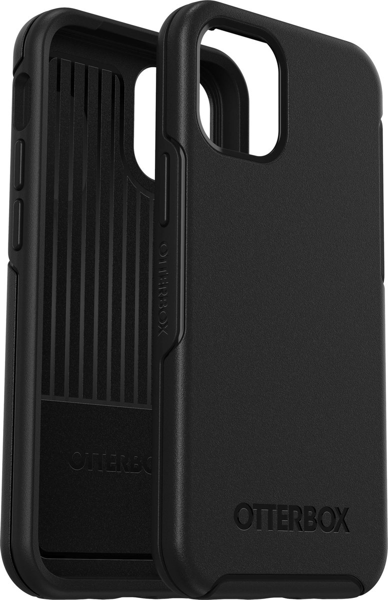 Otterbox Symmetry iPhone 12 mini hoesje Zwart