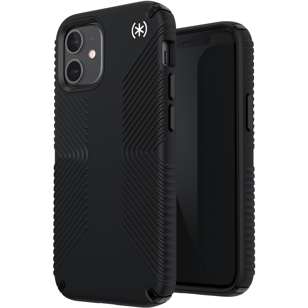 Speck Presidio2 Grip iPhone 12 mini hoesje Zwart