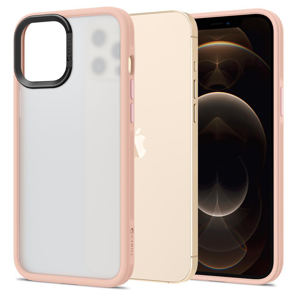 Spigen Ciel Colorbrick iPhone 12 Pro Max hoesje Rose