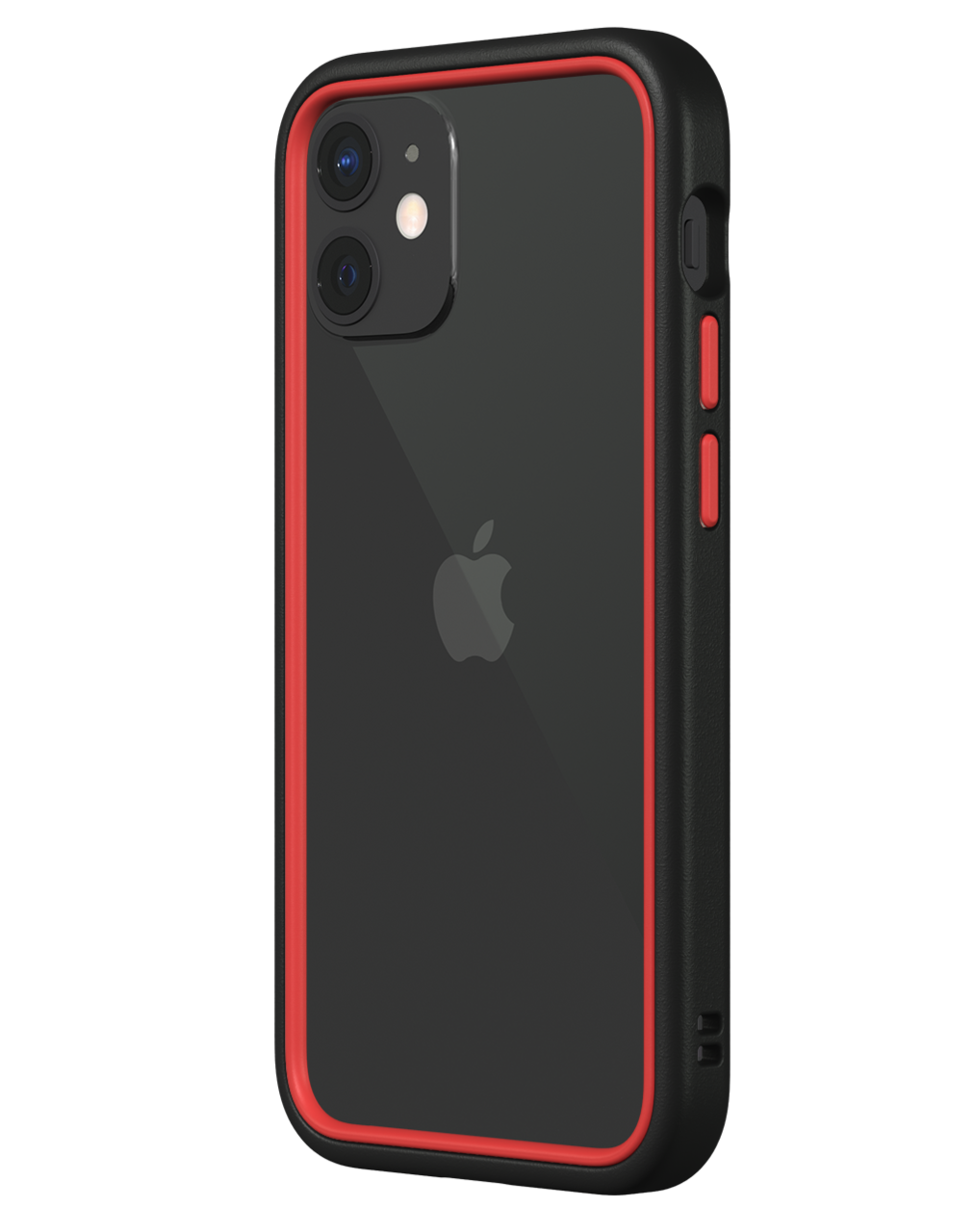 Rhinoshield CrashGuard NX iPhone 12 mini hoesje Zwart / Rood