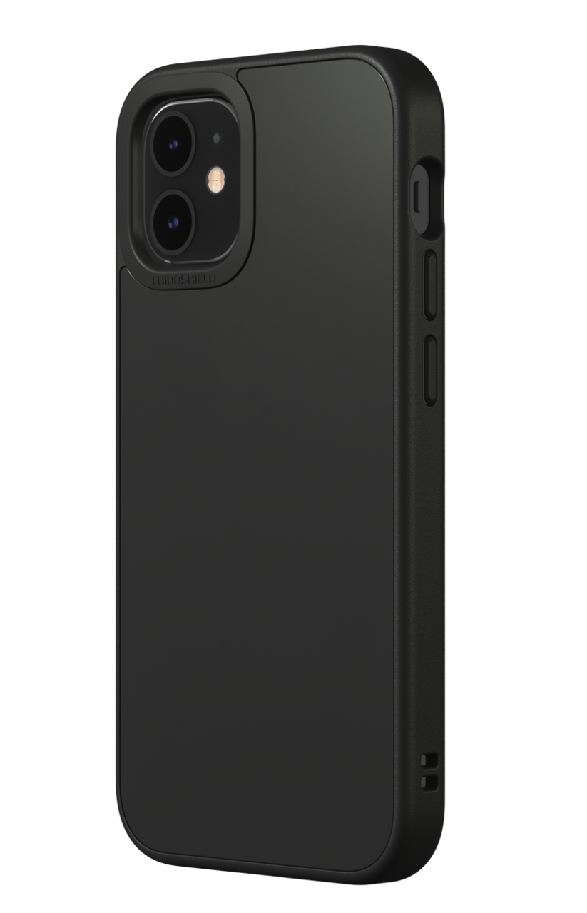 RhinoShield SolidSuit iPhone 12 mini hoesje Zwart