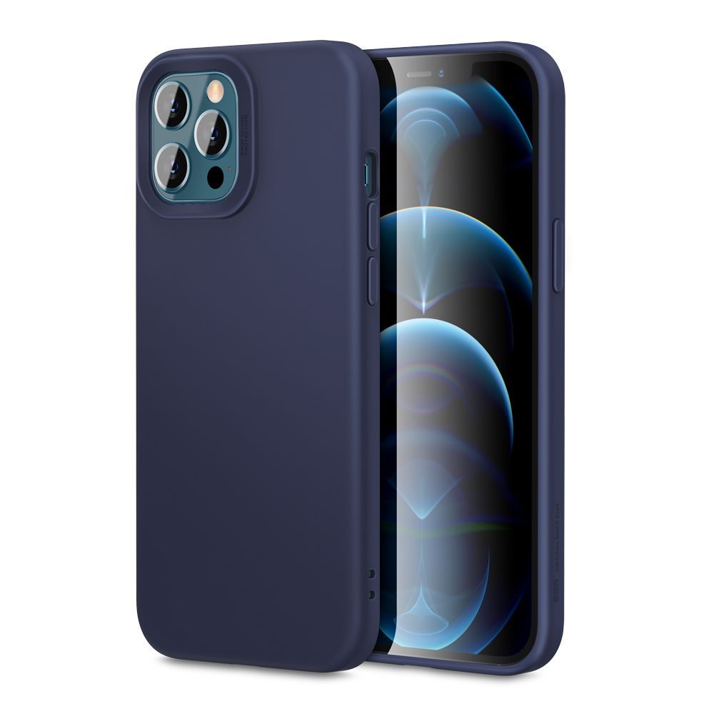 ESR Cloud Silicone iPhone 12 Pro Max hoesje Blauw